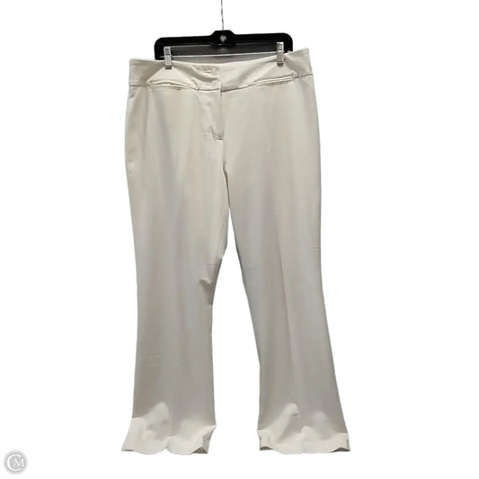 Pants Dress By Clothes Mentor In White, Size: 14