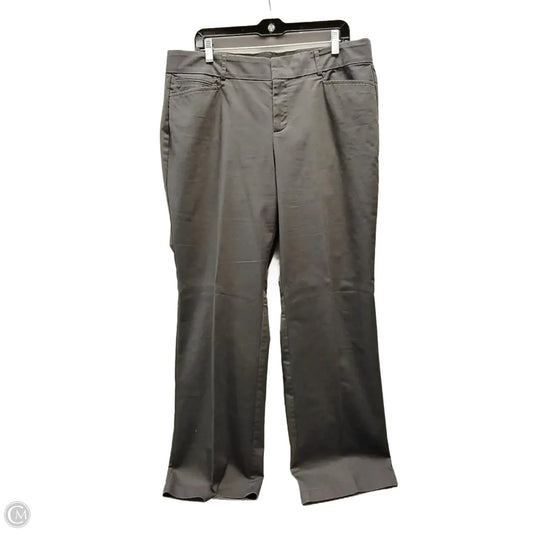 Pants Dress By Dockers In Grey, Size: 18