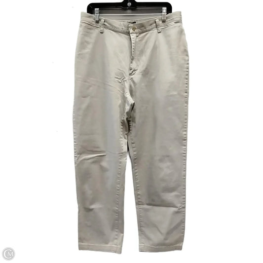 Jeans Straight By Clothes Mentor In Brown, Size: 14