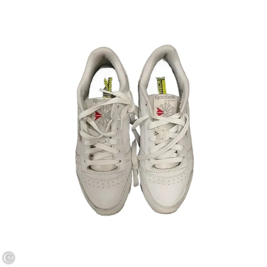 Shoes Sneakers By Reebok In White, Size: 7.5
