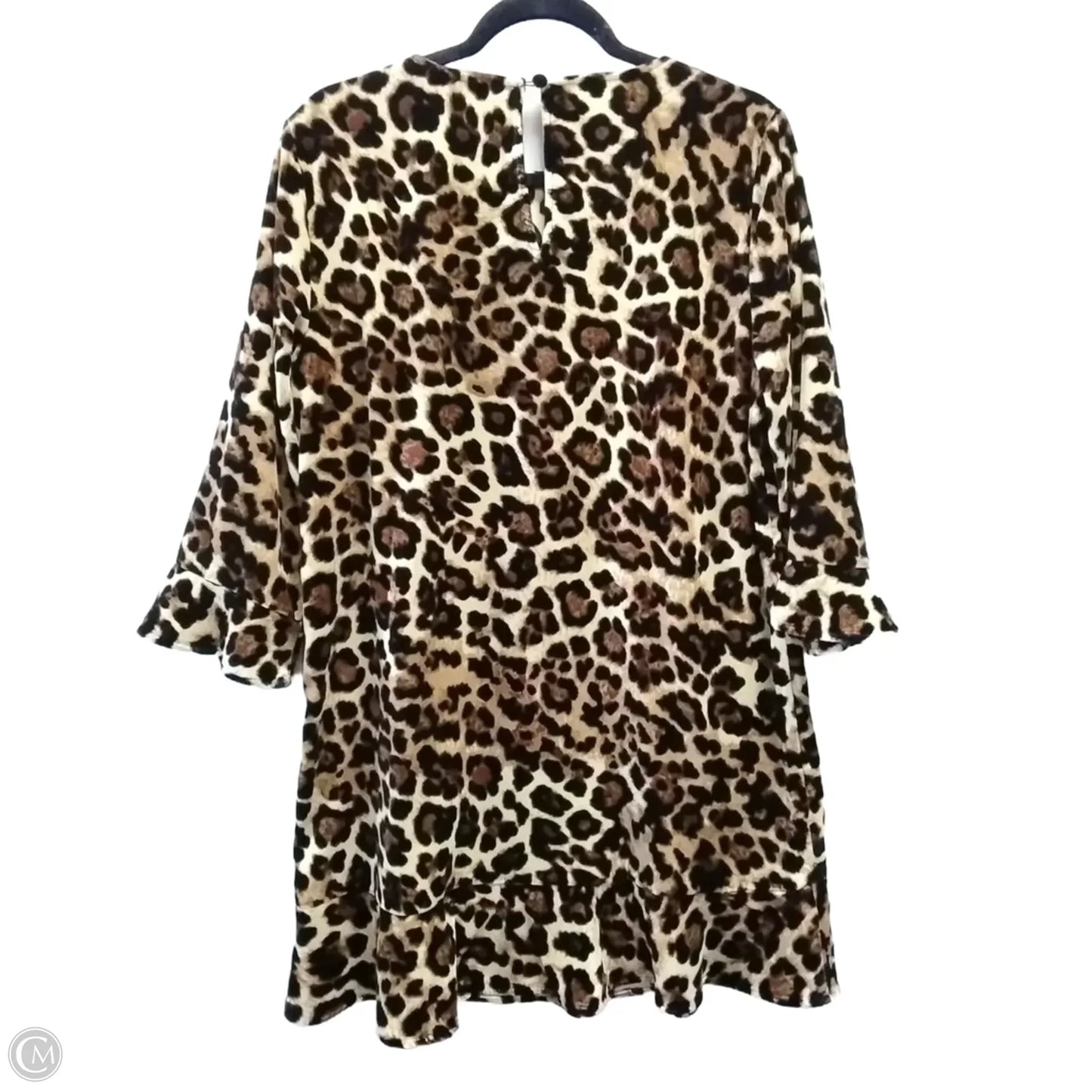 Dress Casual Short By Loft In Animal Print, Size: 12p