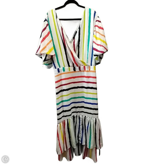 Dress Casual Maxi By Ashley Stewart In Striped Pattern, Size: 26