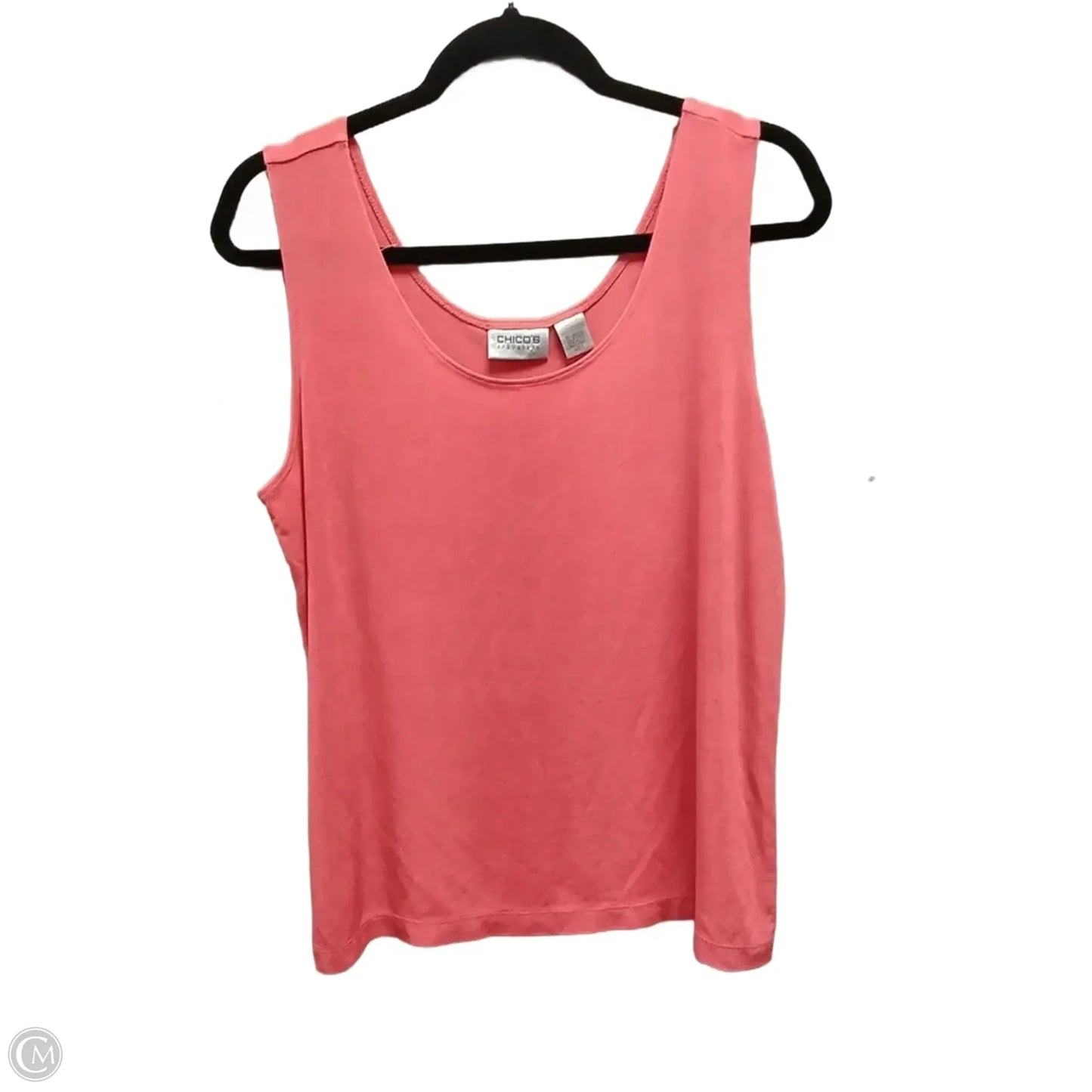 Tank Top By Chicos In Orange, Size: Xl