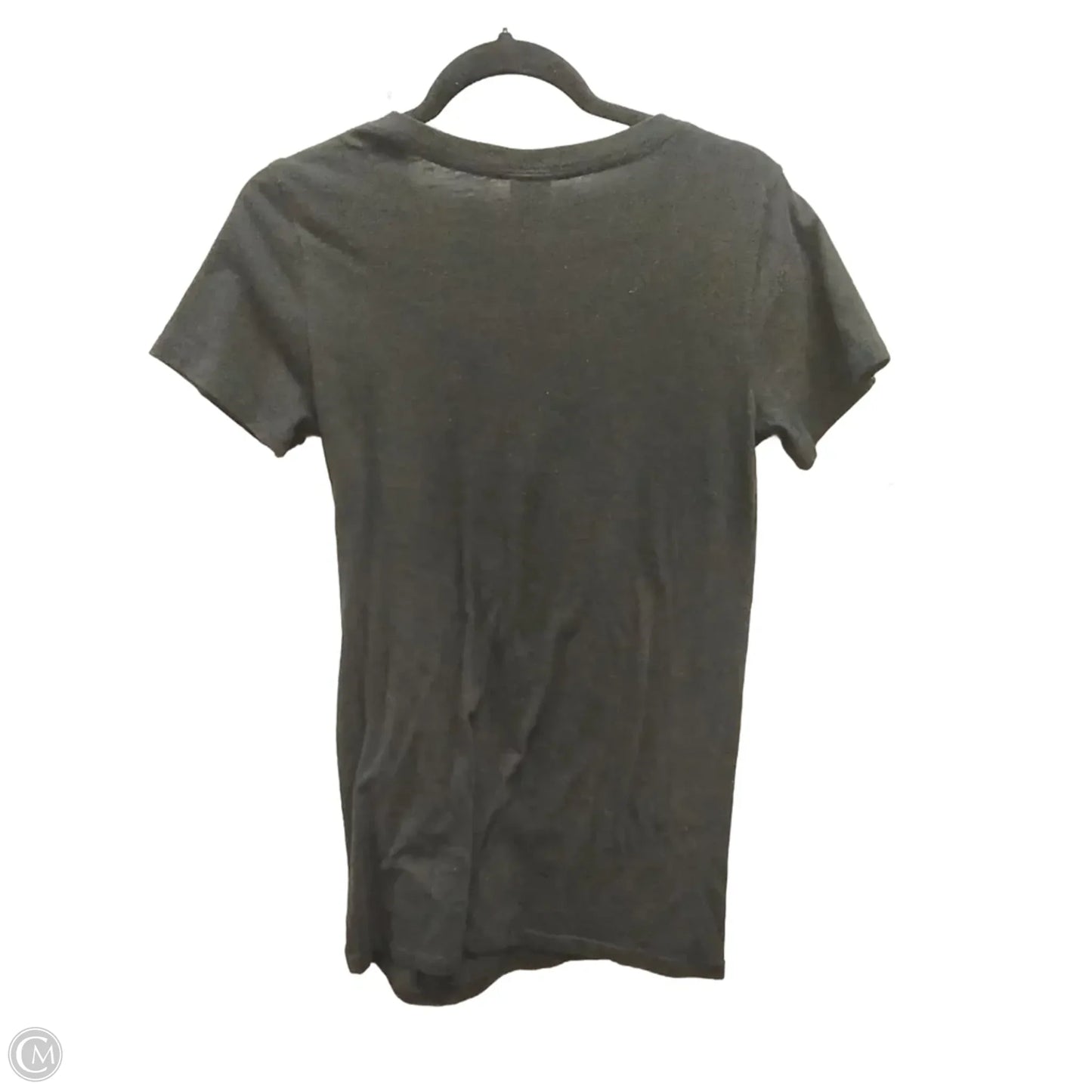 Top Short Sleeve By Pink In Black, Size: M