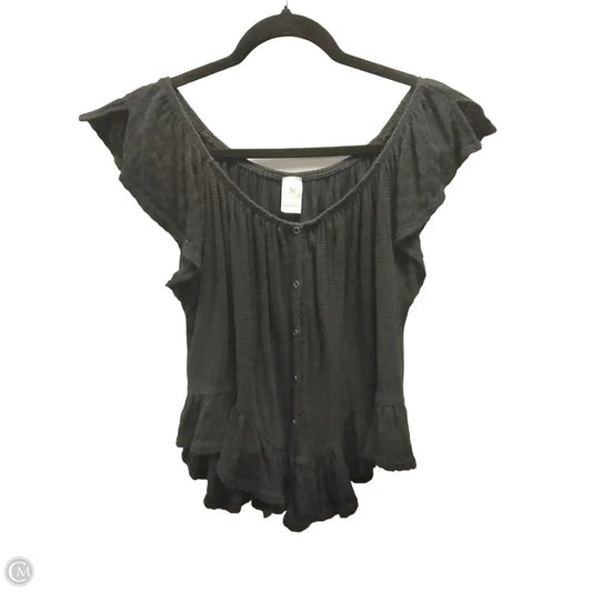 Top Short Sleeve By We The Free In Black, Size: L