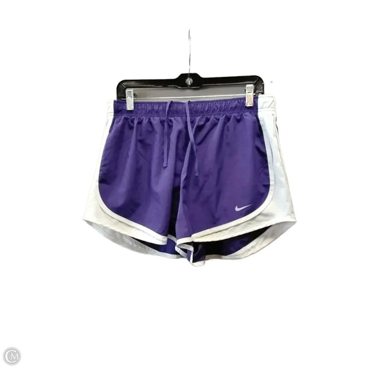 Athletic Shorts By Nike In Purple, Size: Xl