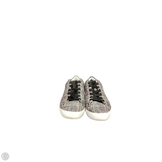 Shoes Sneakers By Banana Republic In Plaid Pattern, Size: 8.5