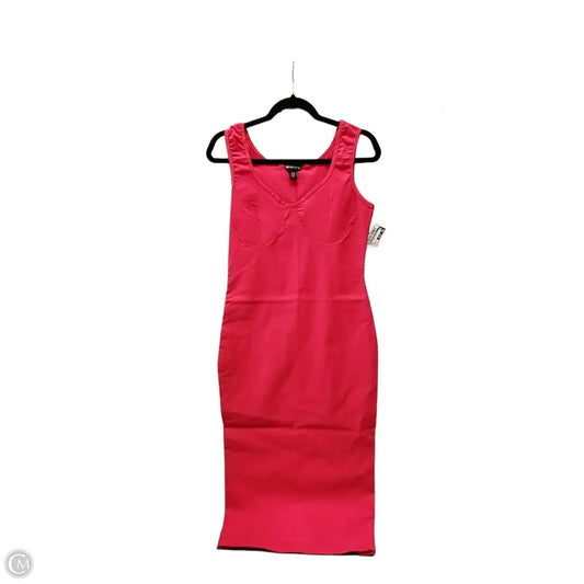 Dress Casual Maxi By Pretty Little Thing In Red, Size: 10