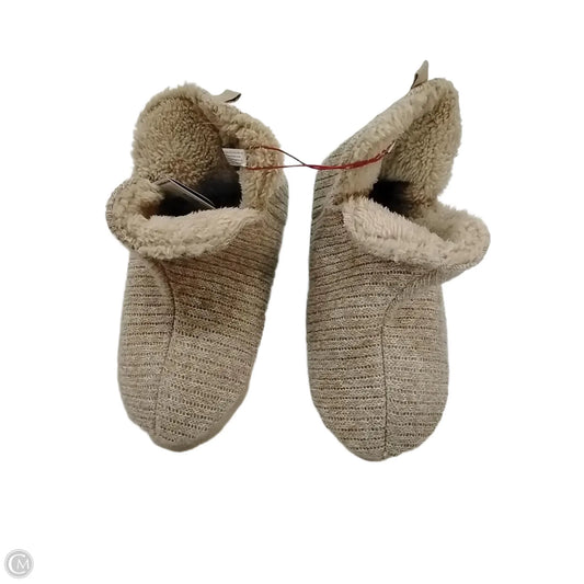 Boots Ankle Flats By Clothes Mentor In Tan, Size: 11