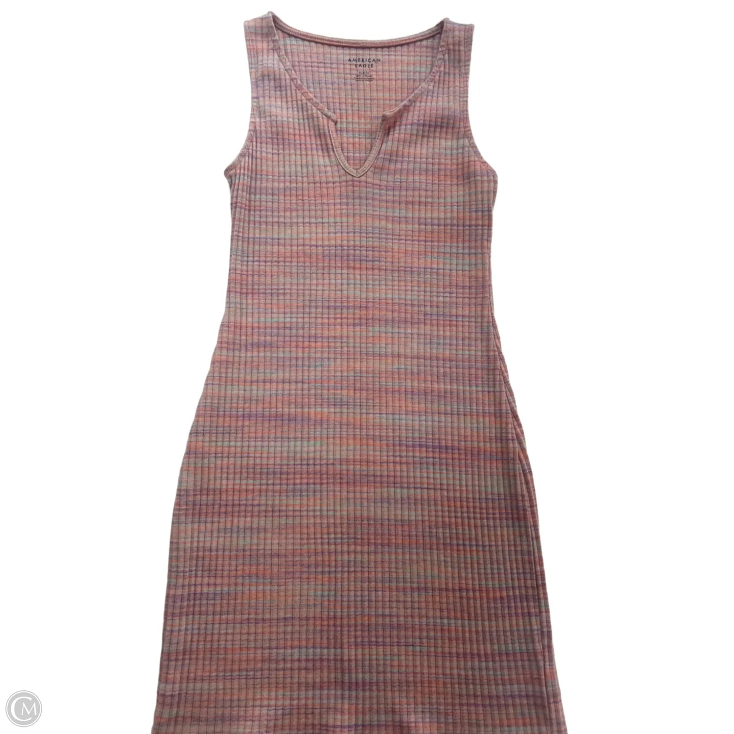 Dress Casual Midi By American Eagle In Pink, Size: Sp