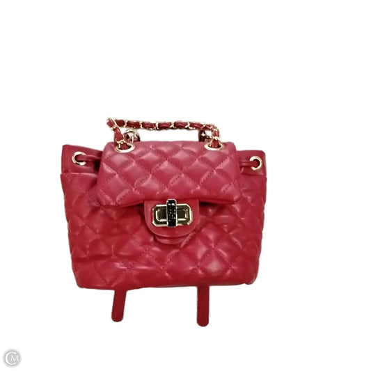 Crossbody Leather By Badgley Mischka, Size: Small