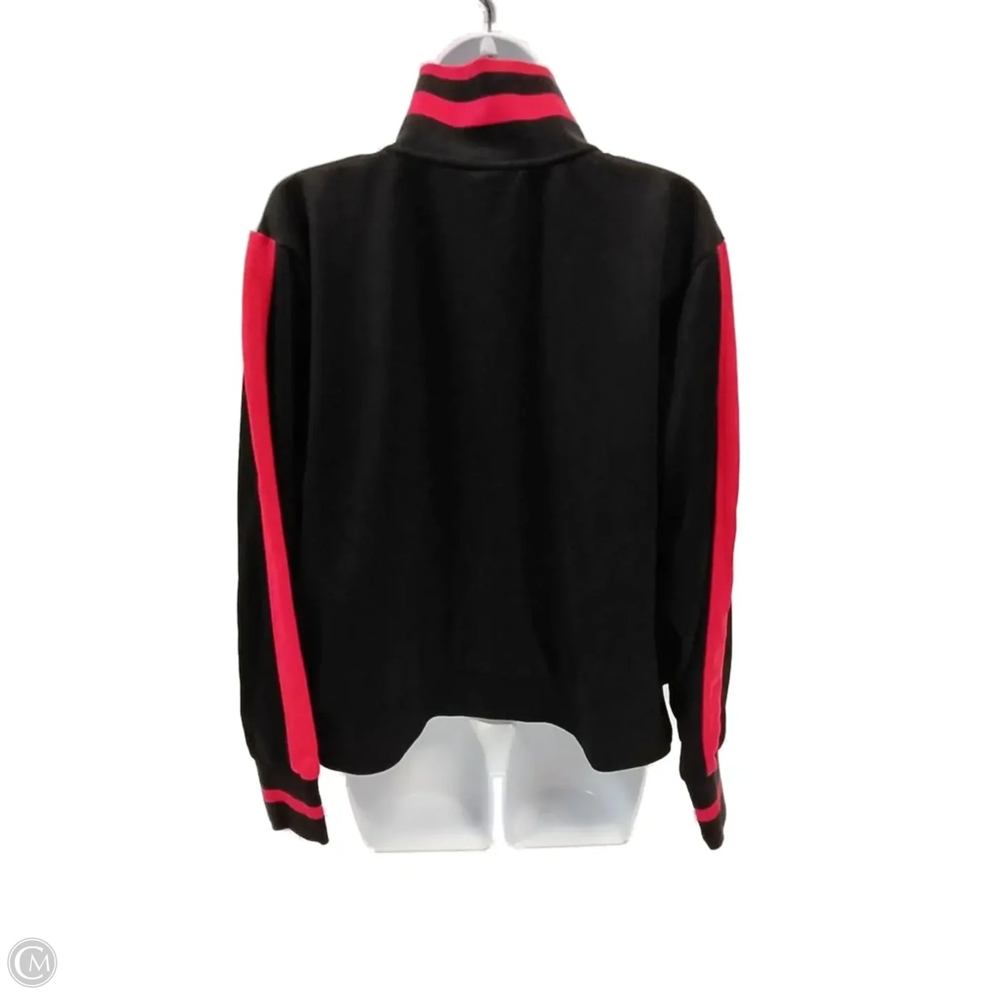 Athletic Jacket By Wild Fable In Black & Red, Size: 1x