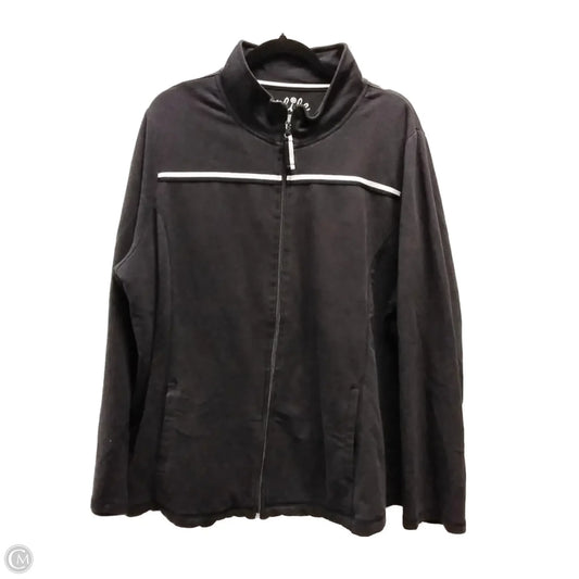 Athletic Jacket By Made For Life In Black, Size: 2x