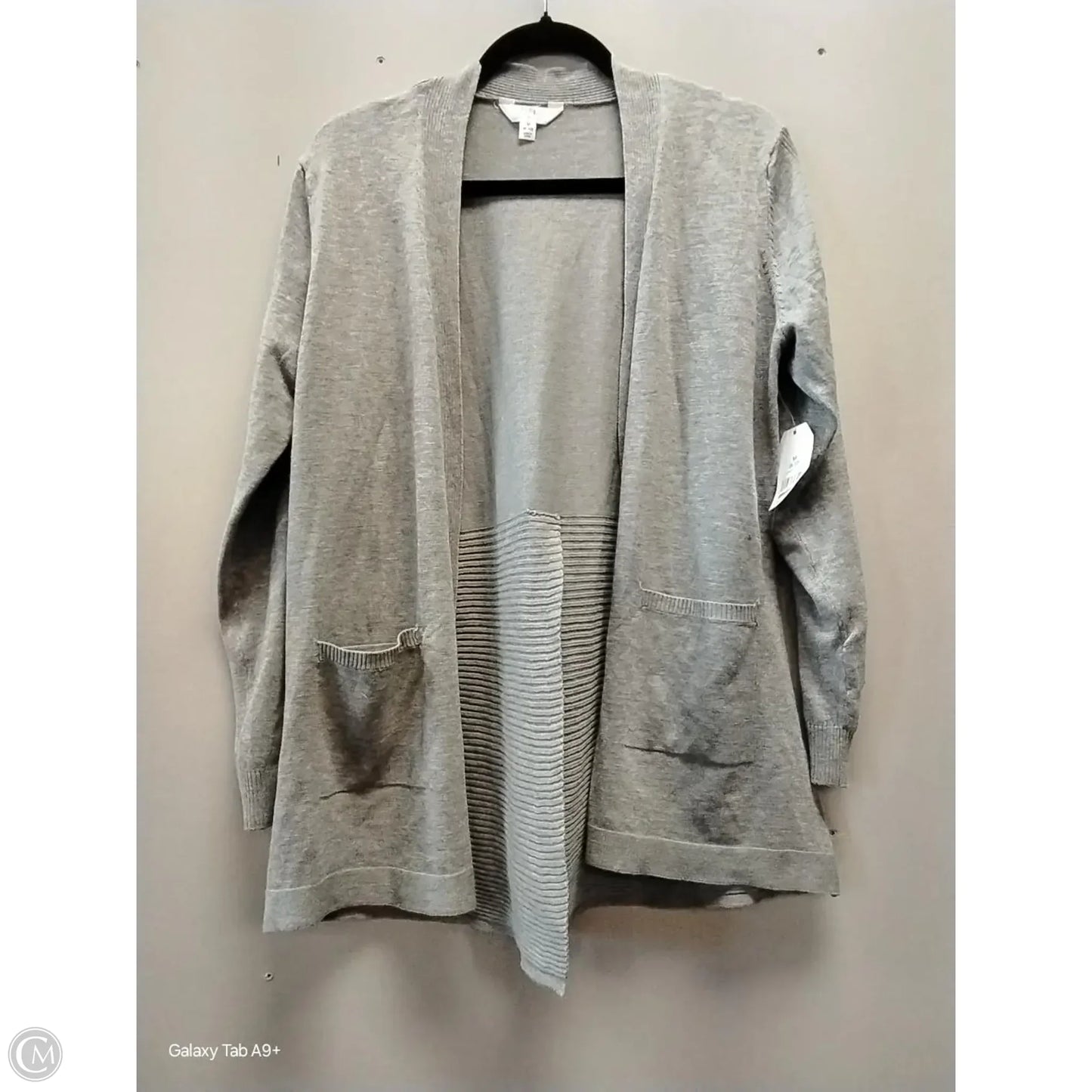 Cardigan By Time And Tru In Grey, Size: M