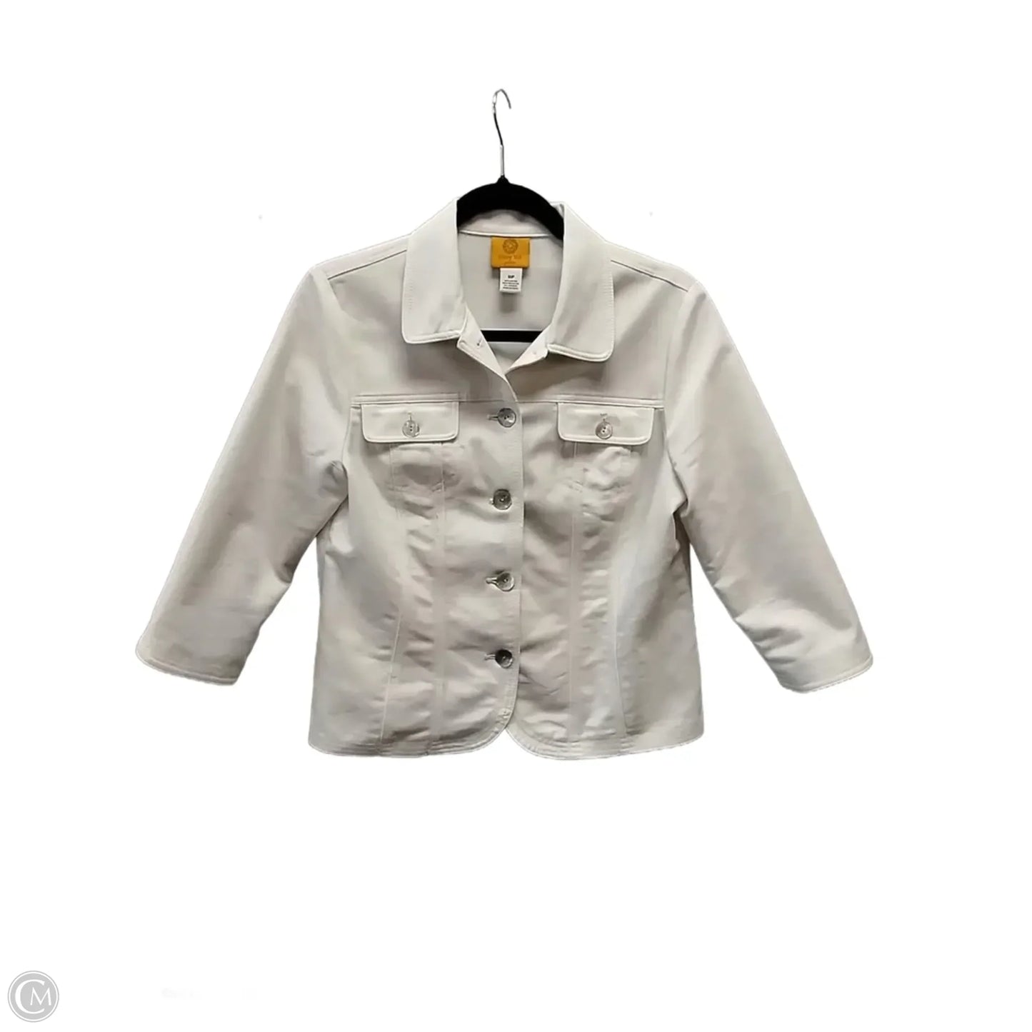 Jacket Shirt By Ruby Rd In White, Size: 10p