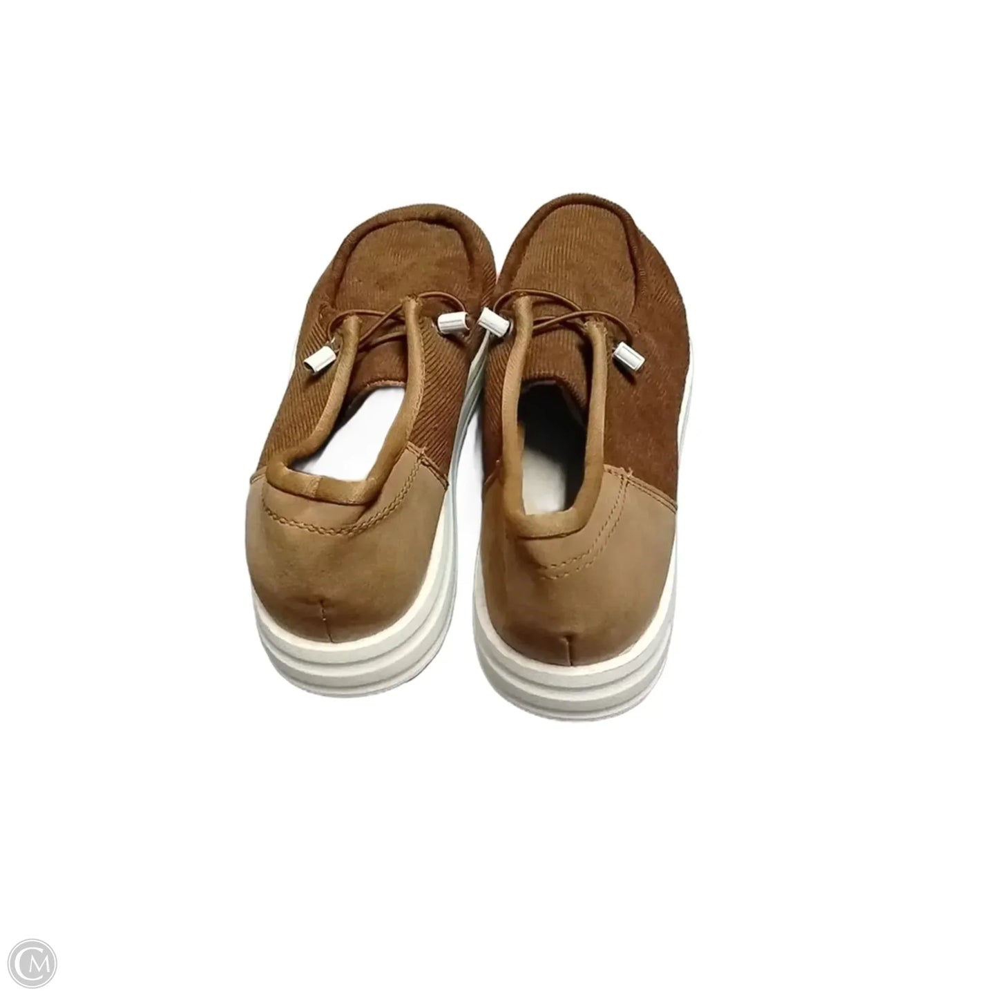 Shoes Flats By Clothes Mentor In Brown, Size: 9