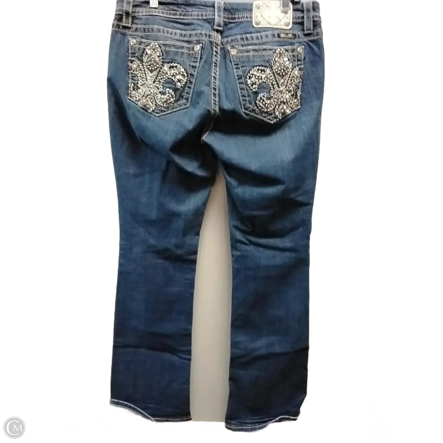Jeans Boot Cut By Miss Me In Blue Denim, Size: 31