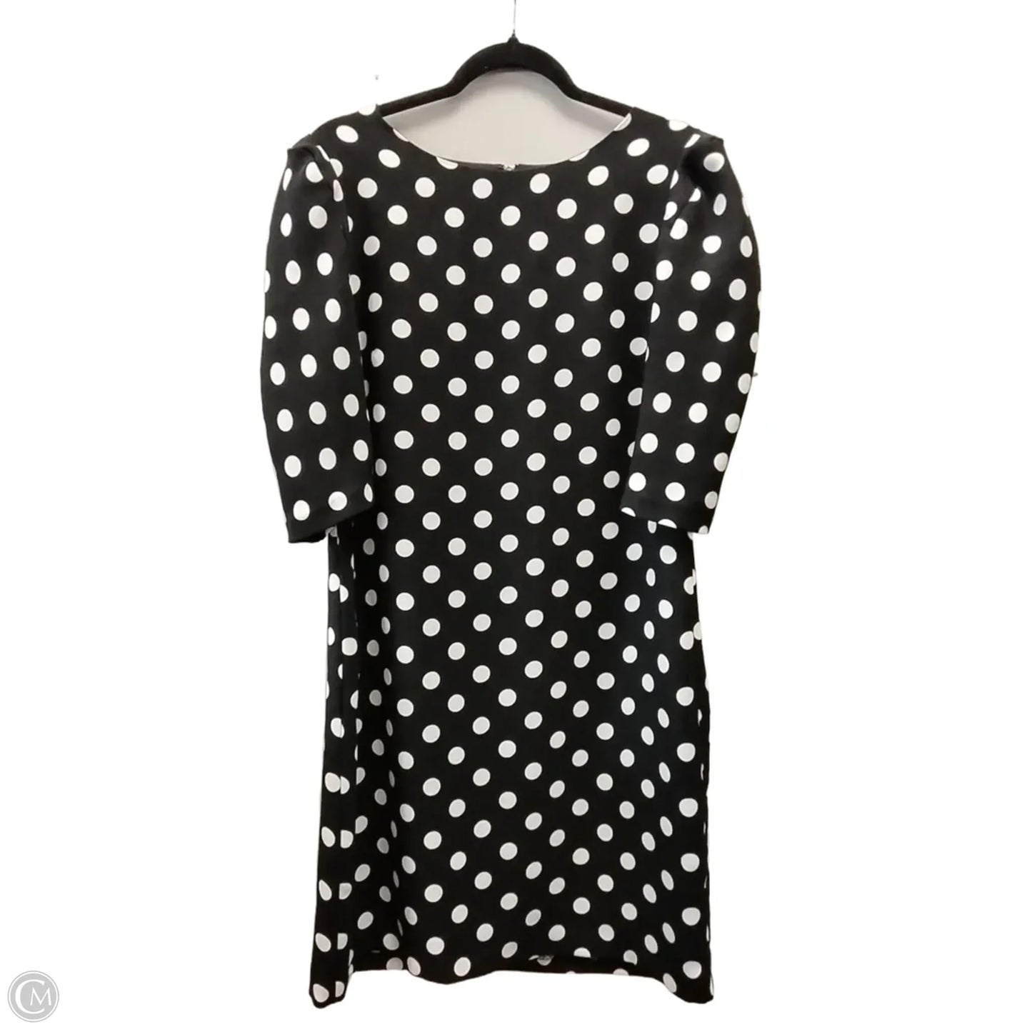 Dress Casual Midi By Vince Camuto In Polkadot Pattern, Size: 8