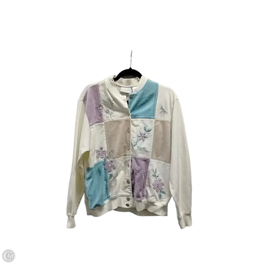 Top Long Sleeve By Alfred Dunner In Multi-colored, Size: S