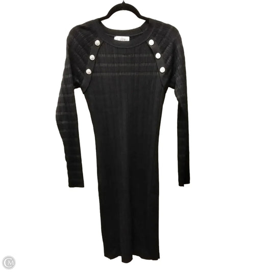 Dress Casual Midi By Joseph Ribkoff In Black, Size: M