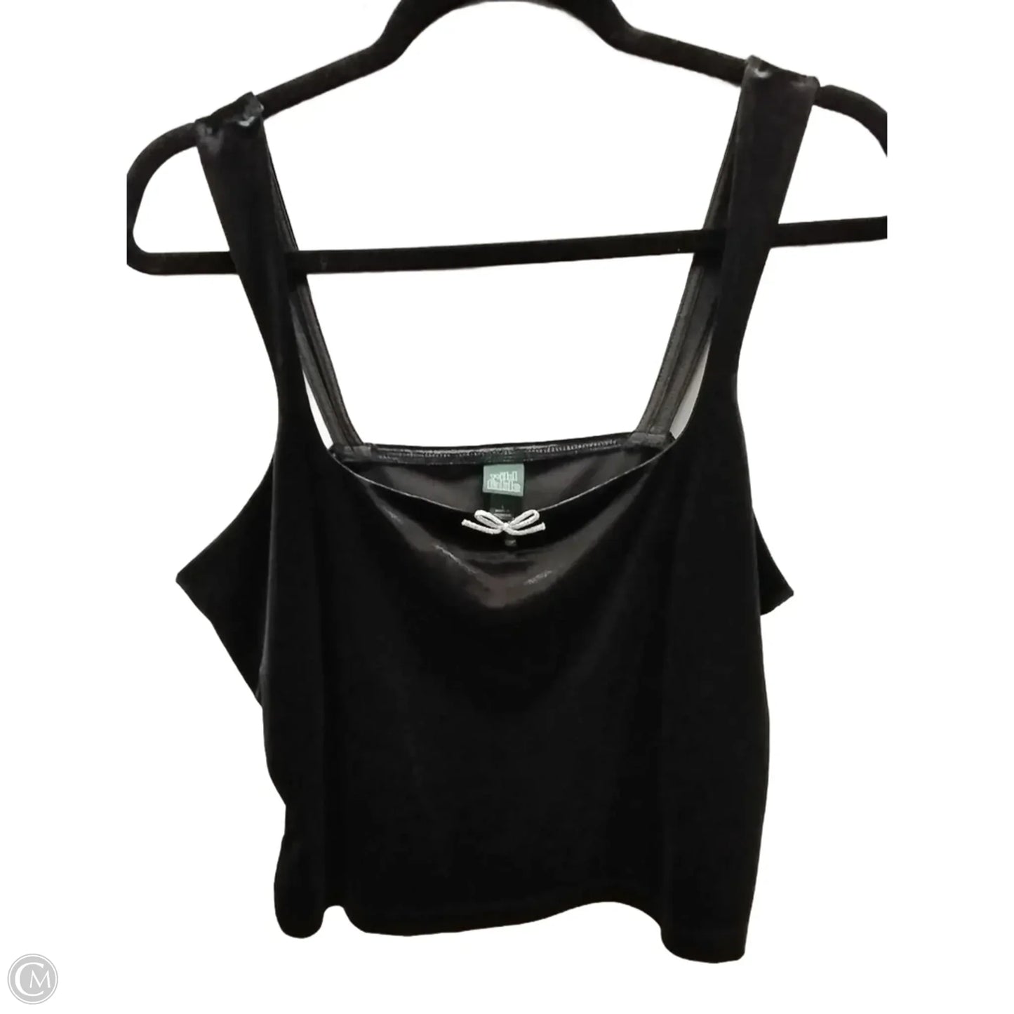 Top Short Sleeve By Wild Fable In Black, Size: L