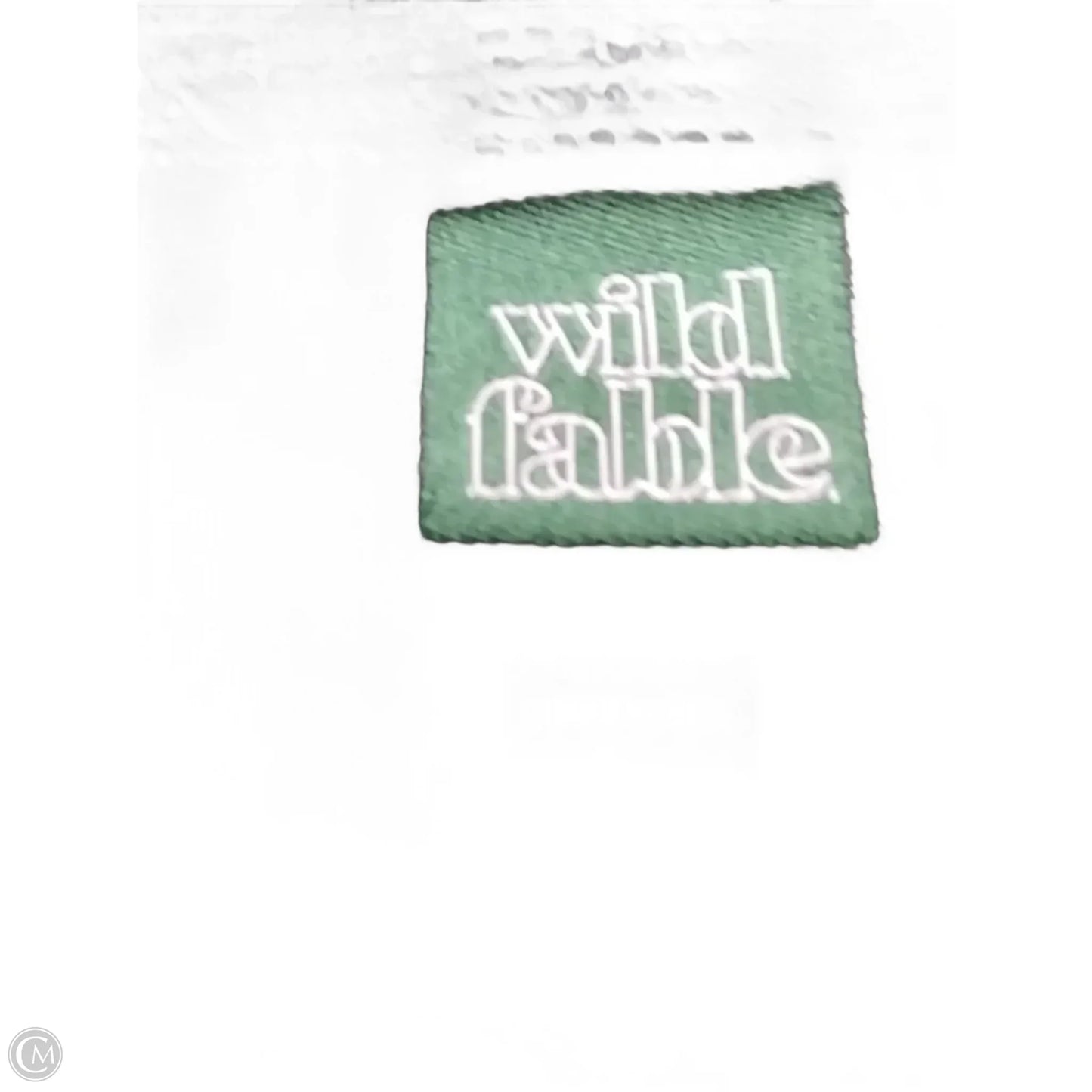 Top Short Sleeve By Wild Fable In Black, Size: L