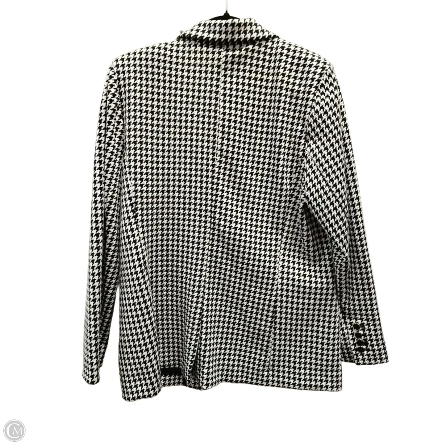 Blazer By Liz Claiborne In Black & White, Size: L