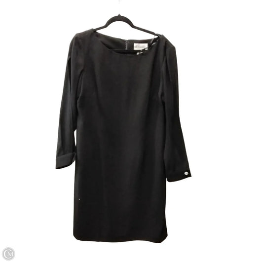 Dress Casual Midi By New York And Co In Black, Size: 16