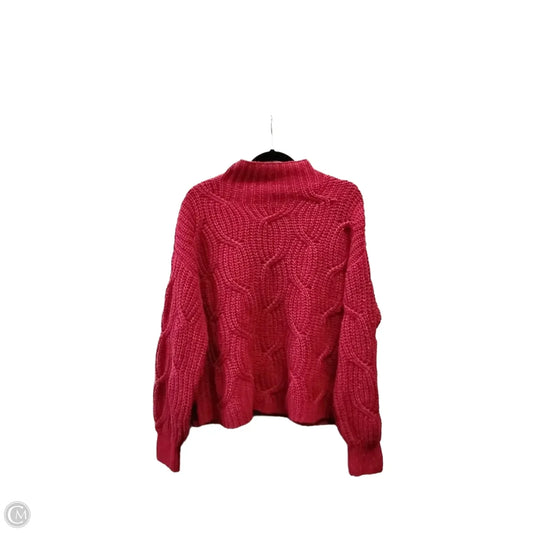 Sweater By Tribal In Red, Size: L