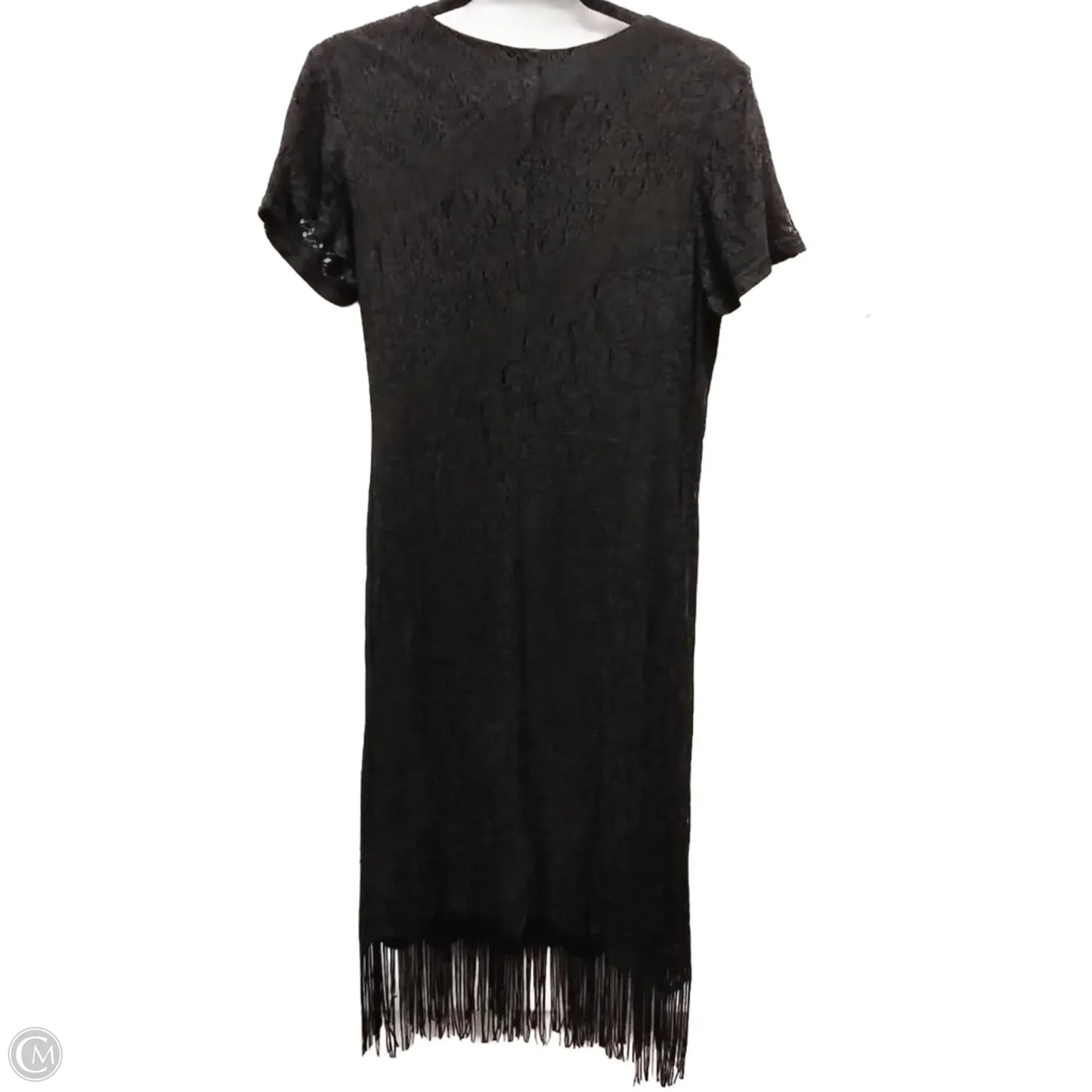 Dress Party Midi By Harlowe & Graham In Black, Size: 12