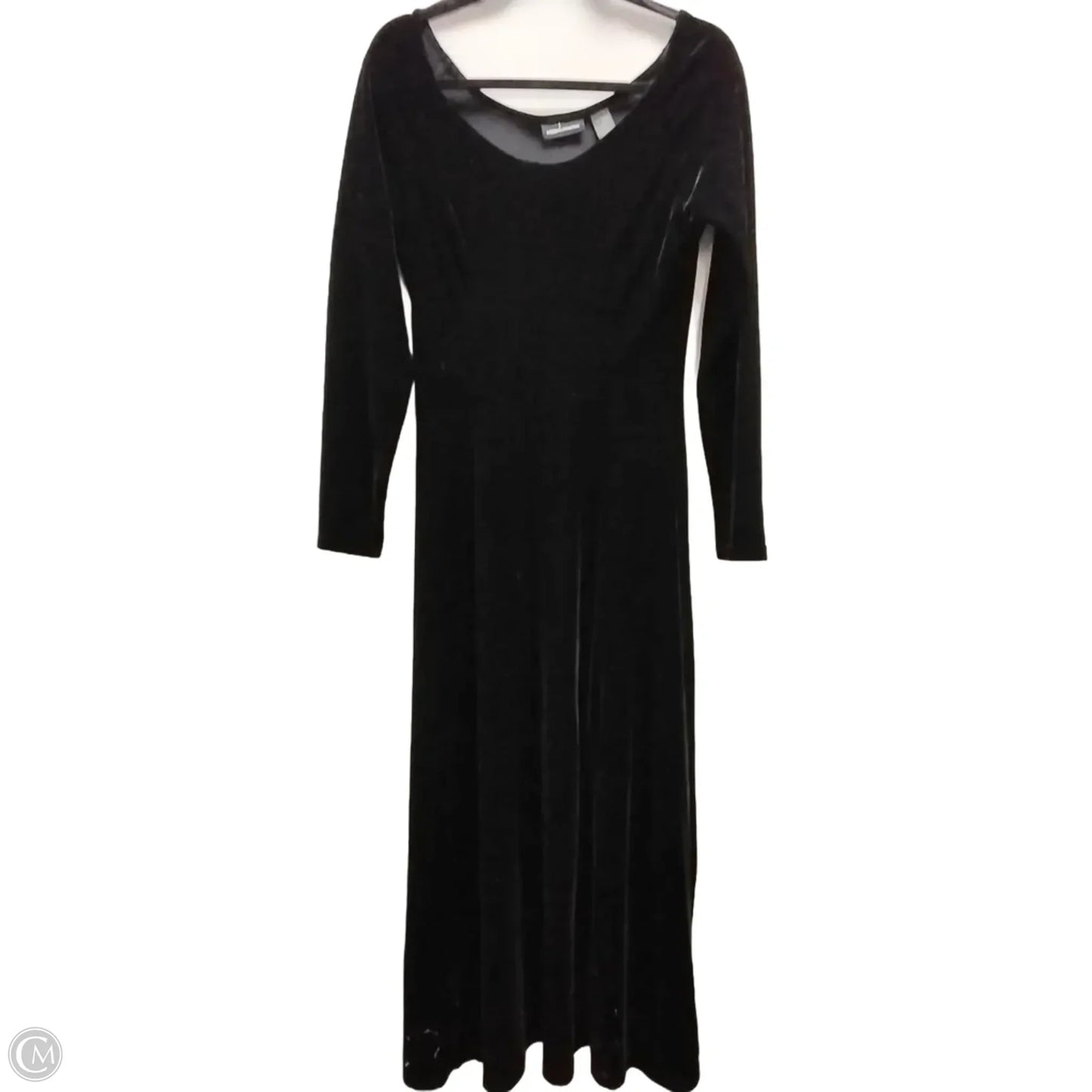 Dress Casual Maxi By Moda Intl In Black, Size: L