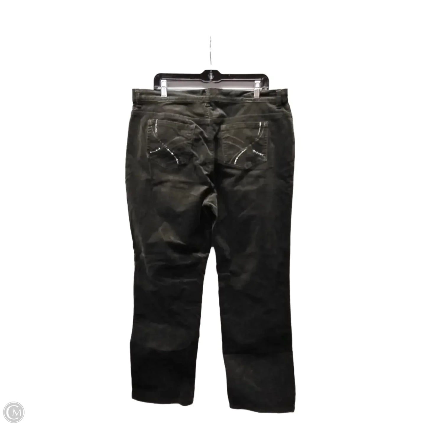 Pants Wide Leg By Gloria Vanderbilt In Green, Size: 18