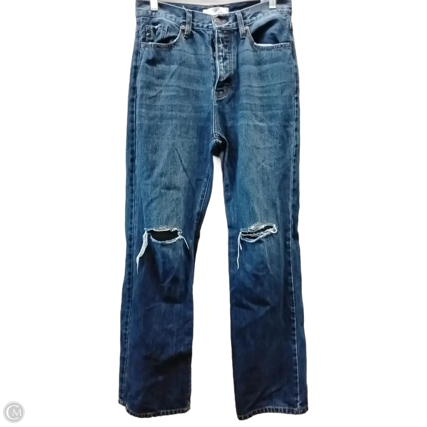 Jeans Straight By Kancan In Blue Denim, Size: 7