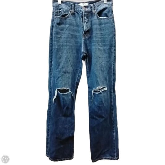 Jeans Straight By Kancan In Blue Denim, Size: 7