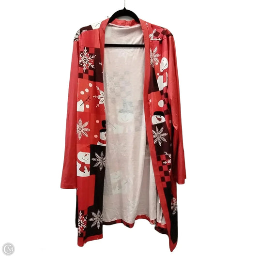Cardigan By Clothes Mentor In Multi-colored, Size: 5