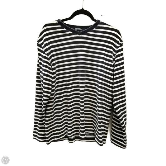 Sweatshirt Crewneck By Tommy Bahama In Striped Pattern, Size: M