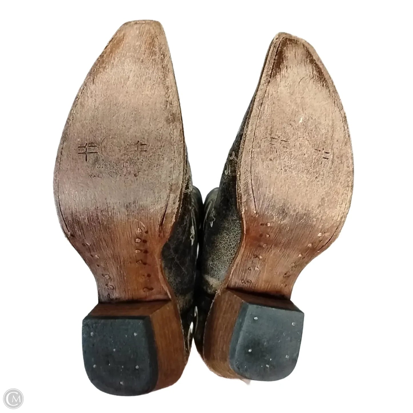 Boots Western By Clothes Mentor In Brown, Size: 8