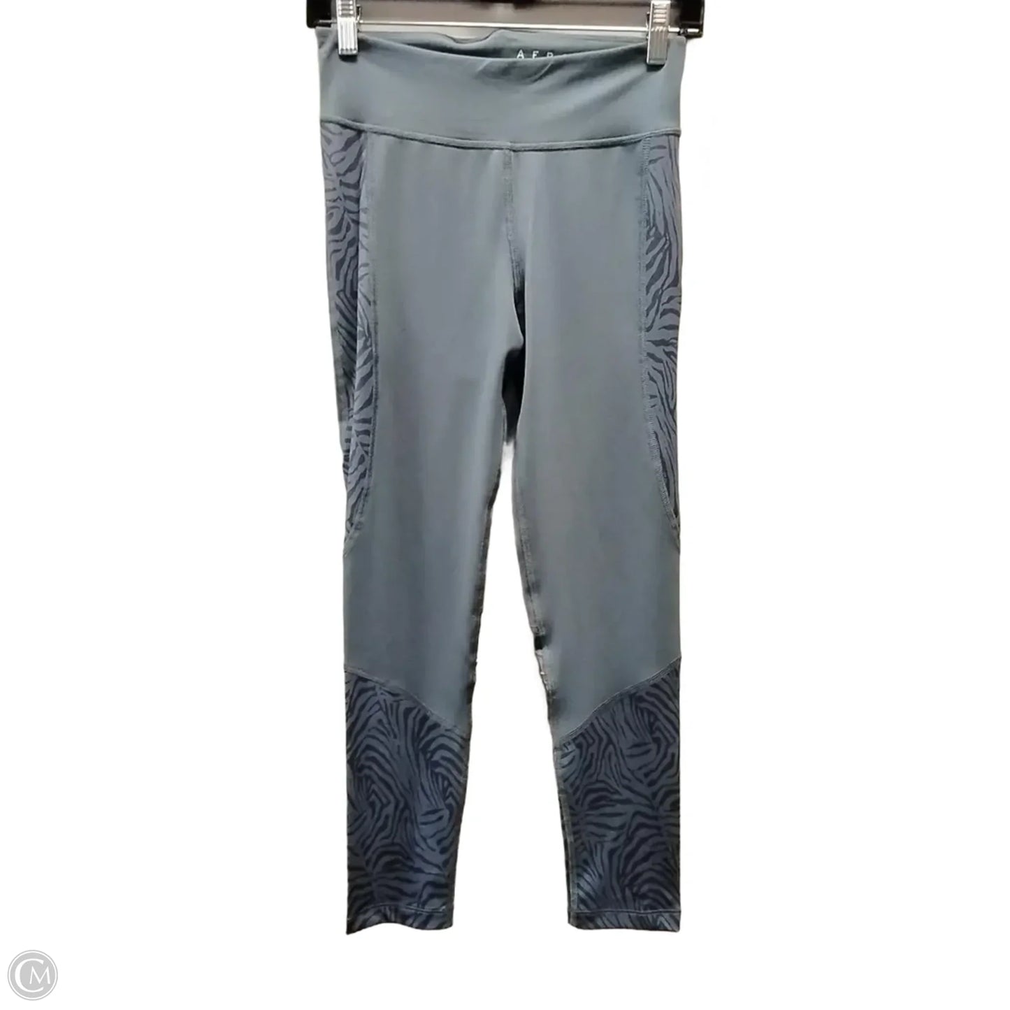 Athletic Leggings By Aeropostale In Blue, Size: M