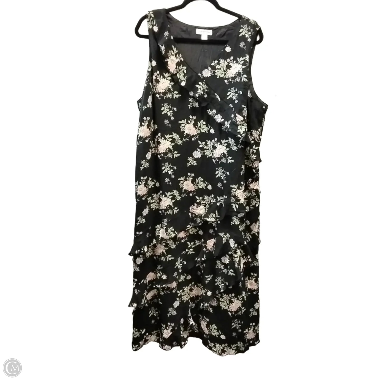 Dress Casual Maxi By Coldwater Creek In Floral Print, Size: 2x