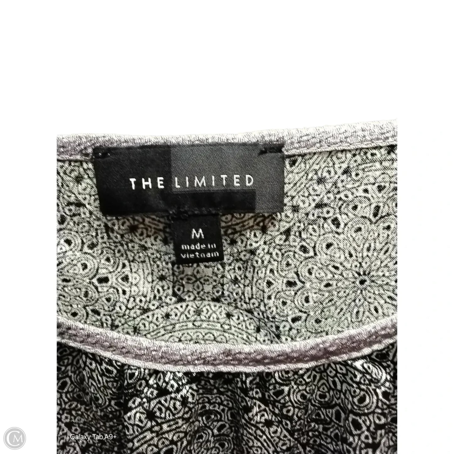 Tank Top By Limited In Geometric Pattern, Size: M