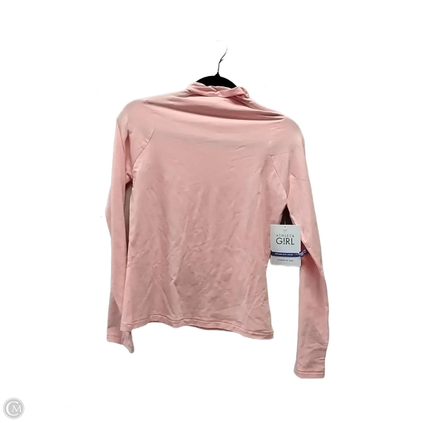 Athletic Top Long Sleeve Crewneck By Athleta In Pink, Size: S