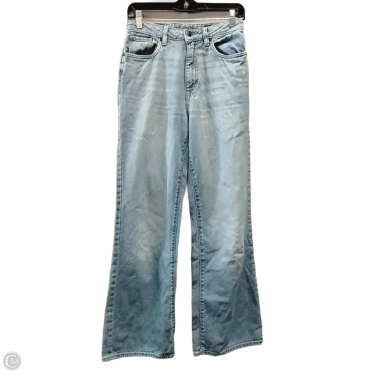 Jeans Wide Leg By Buffalo David Bitton In Blue Denim, Size: 4