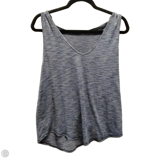 Athletic Tank Top By Lululemon In Navy, Size: 6