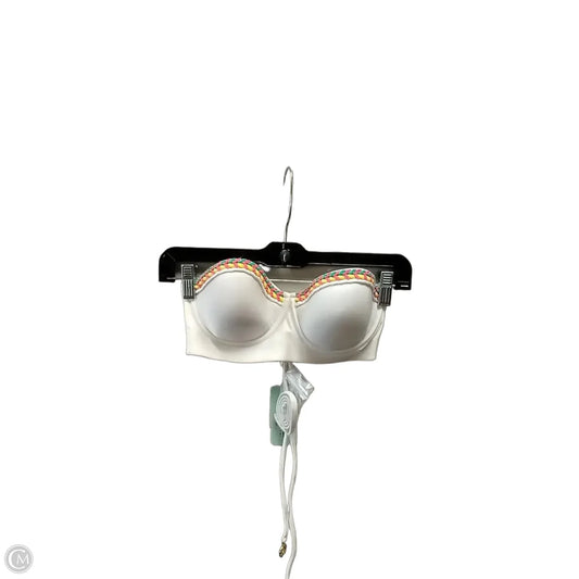 Swimsuit Top By Clothes Mentor In White, Size: M