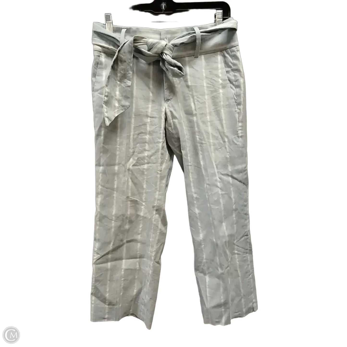 Pants Linen By Banana Republic In Striped Pattern, Size: 4