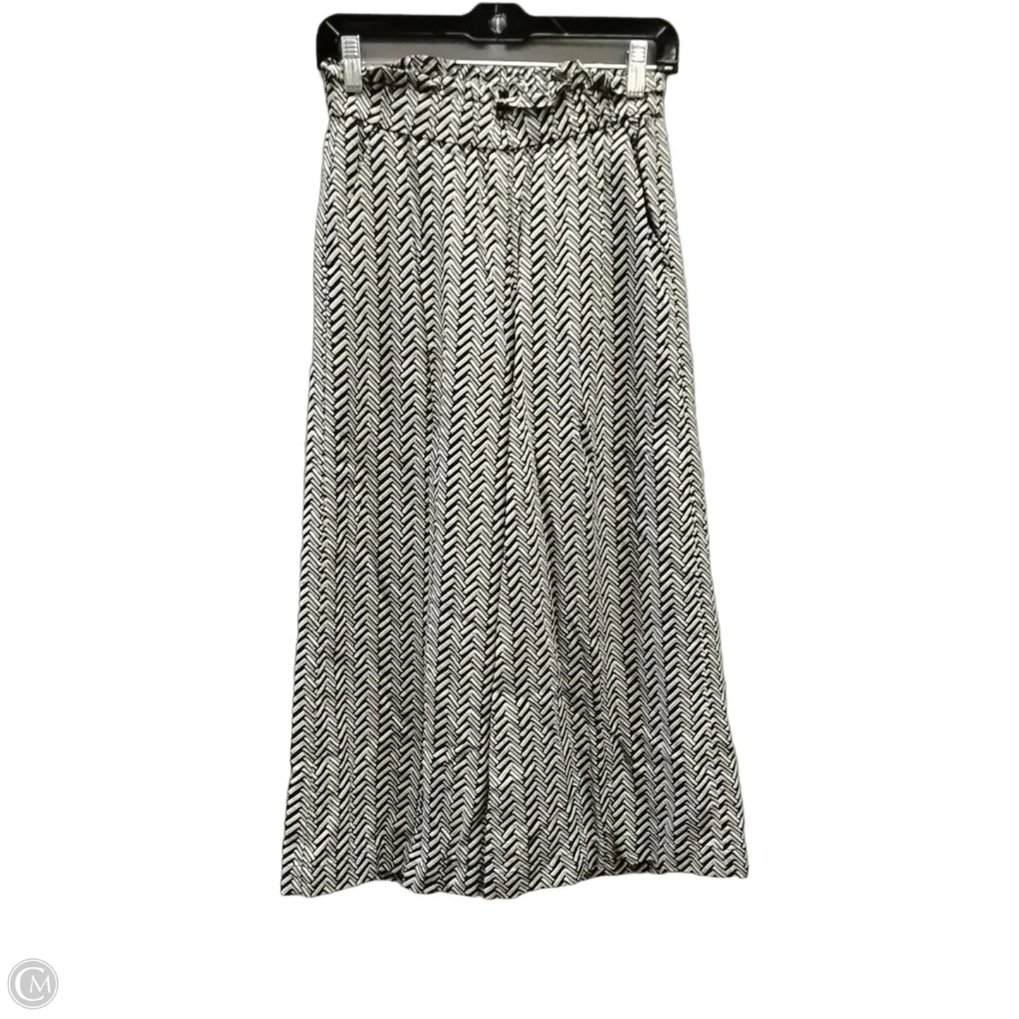 Pants Lounge By Loft In Geometric Pattern, Size: Xsp