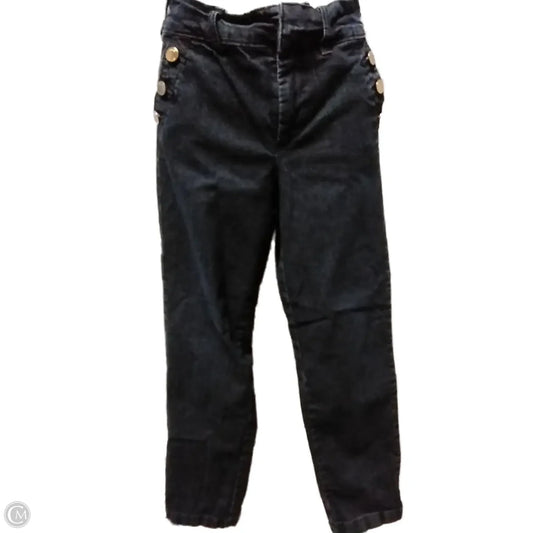 Jeans Straight By Anne Klein In Blue Denim, Size: 4
