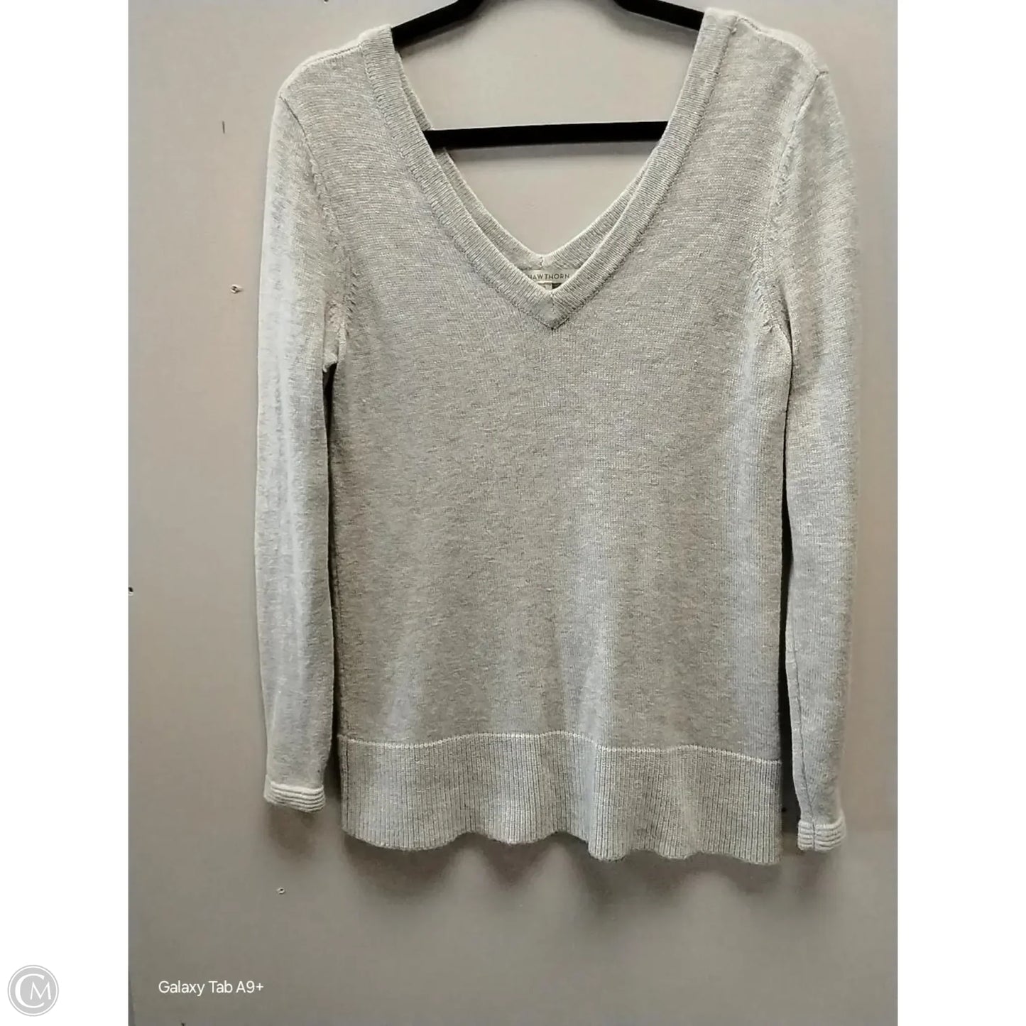 Sweater By 41 Hawthorn In Silver, Size: S