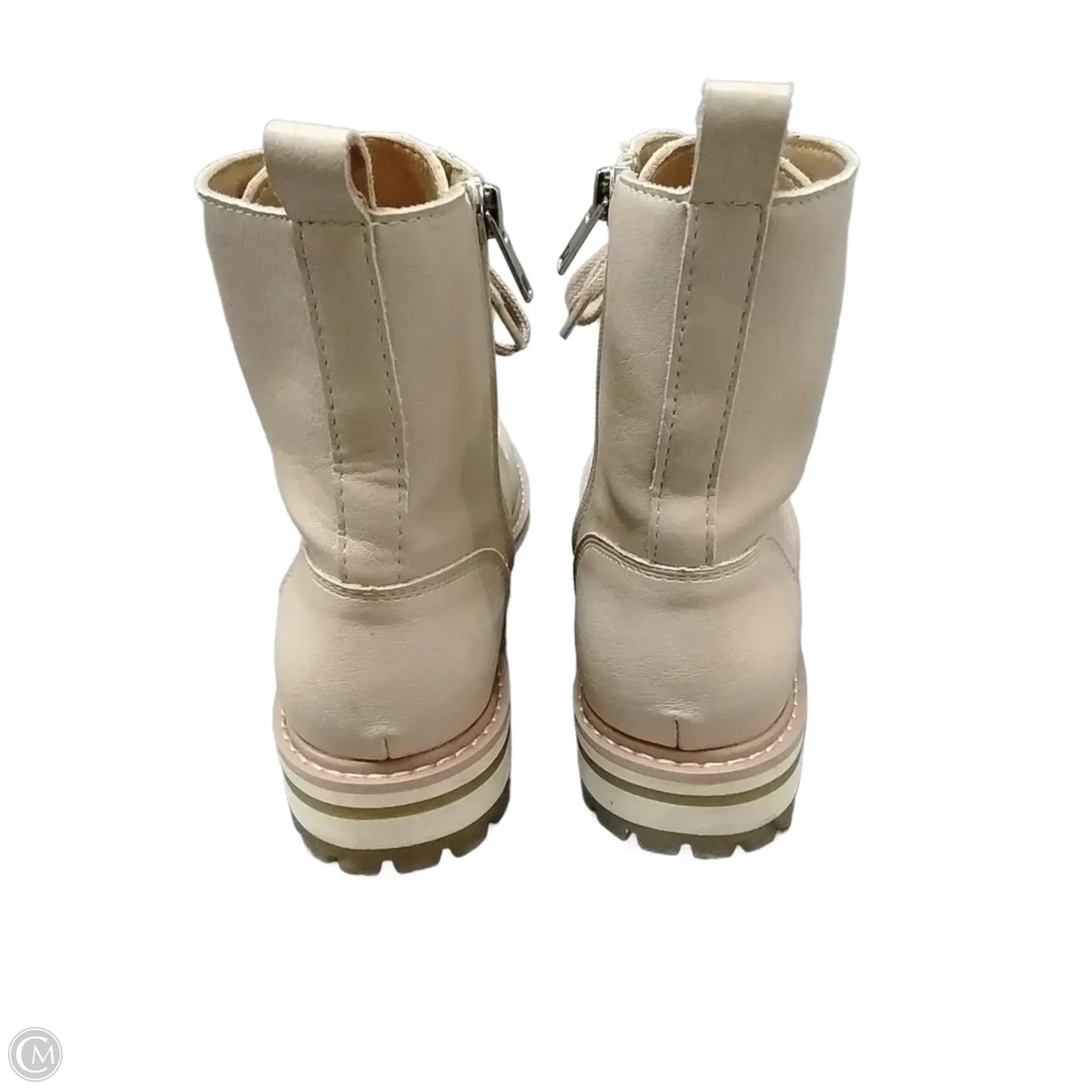 Boots Ankle Heels By Oasis Society In Tan, Size: 8.5