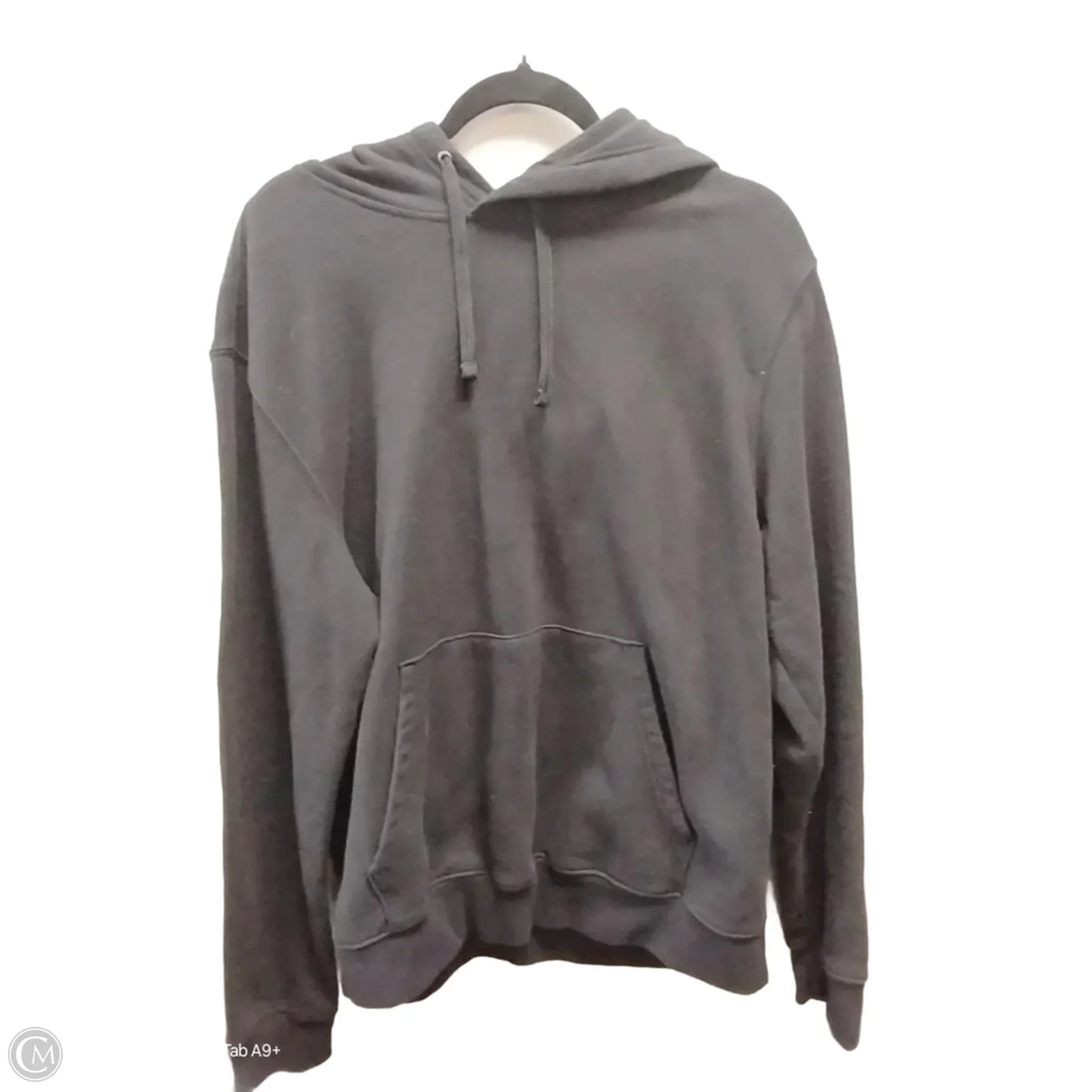 Sweatshirt Hoodie By Tek Gear In Black, Size: L